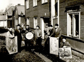 1959, var det ”Söderbröderna” en konstnärsgrupp