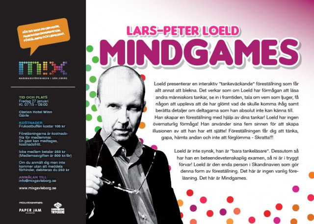 MIX marknadsföreningen Gävleborg presenterar Lars-Peter Loeld.