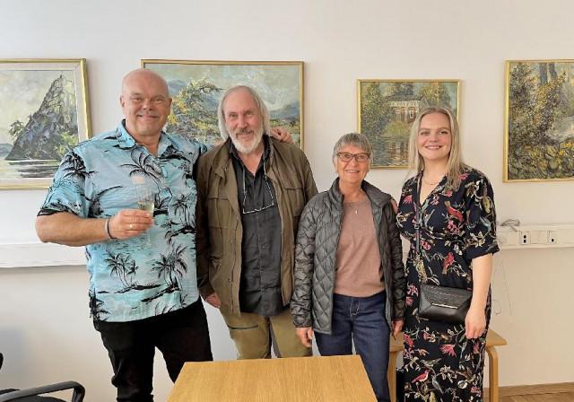 Invigning av Galleri Formgren i Valbo